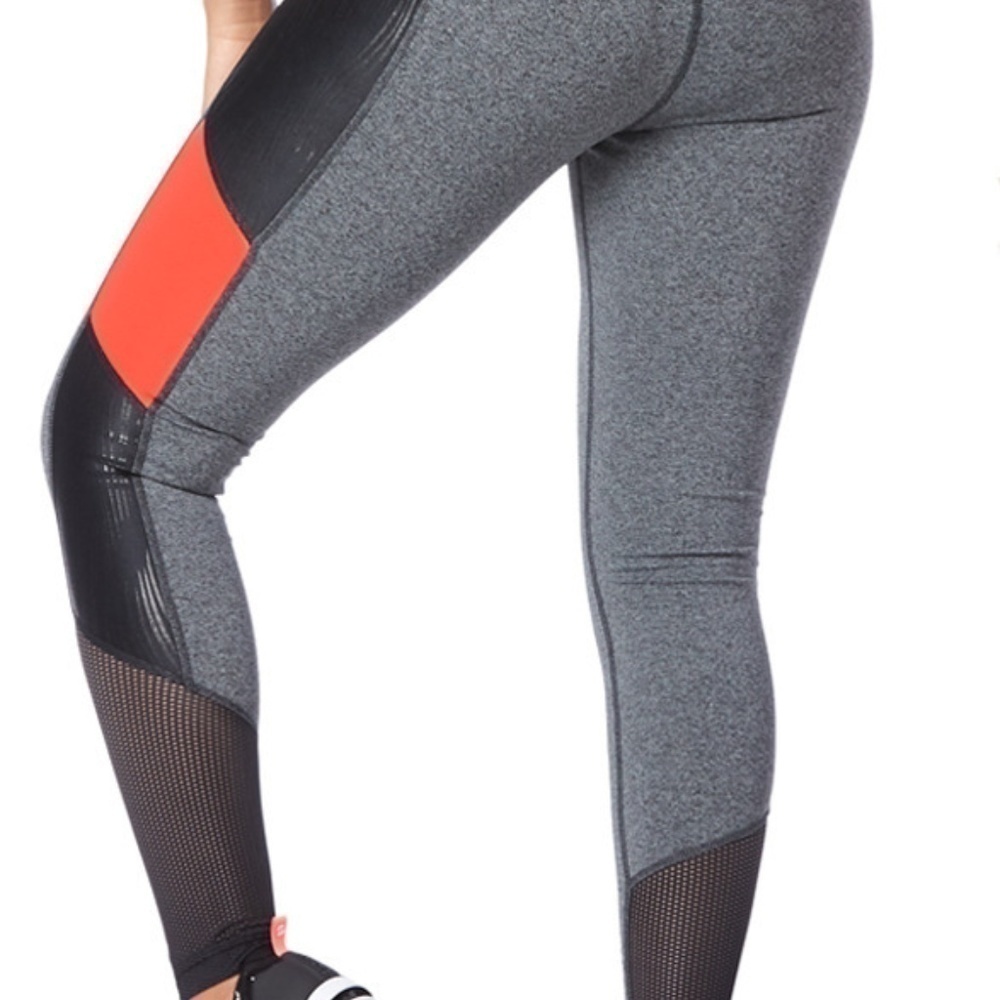 High Waist High Compression Leggings NWT Zumba - Picture 2 of 2